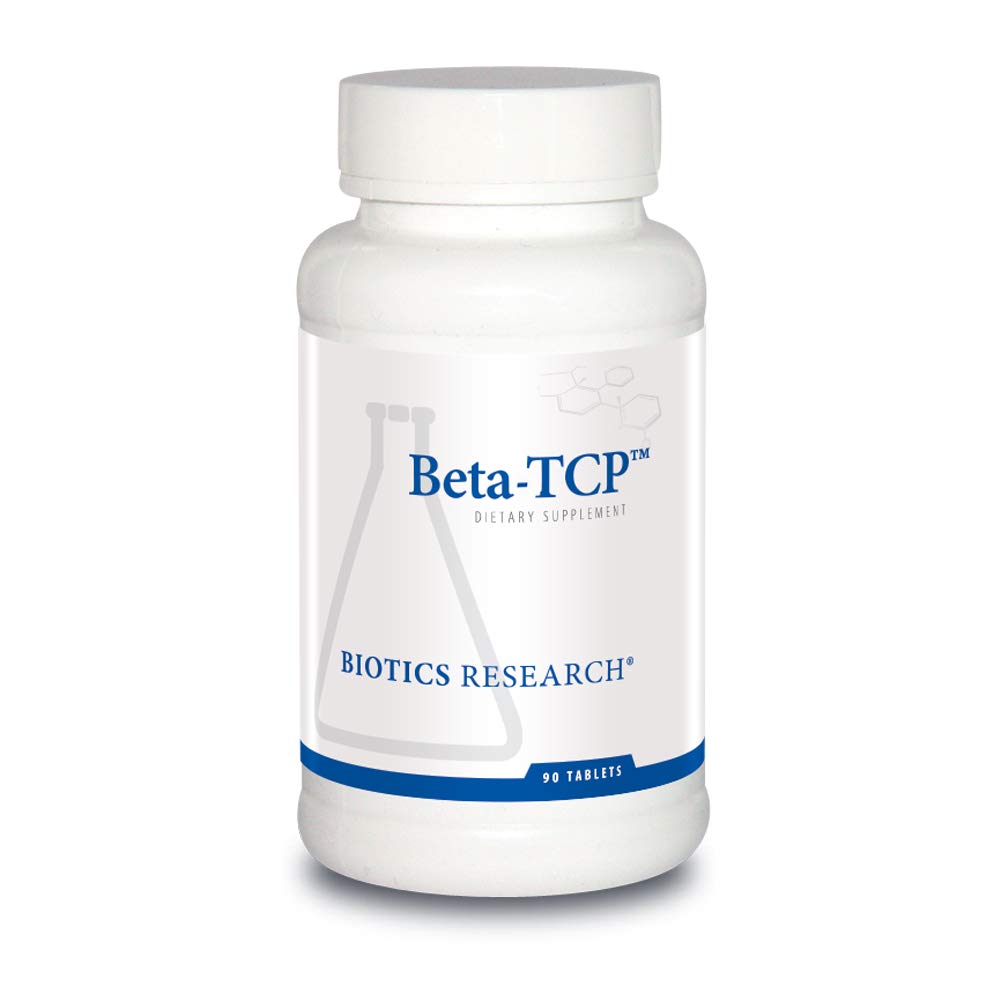 Biotics Research Beta TCP - Natural Nutritional Support for Bile Production, Liver Function, Aids in Fat Digestion & Healthy Cholesterol - Supplies Betaine Organic Beet Concentration - 90 Tablets