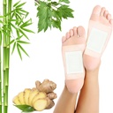 Lymfatické Odvodnenie zázvor zázvoru Nohy Pads 50 Pads - zázvorový olej Noha Patches Deep Cleaning Sleep Aids Relief Stres a únava Zlepšiť kvalitu spánku