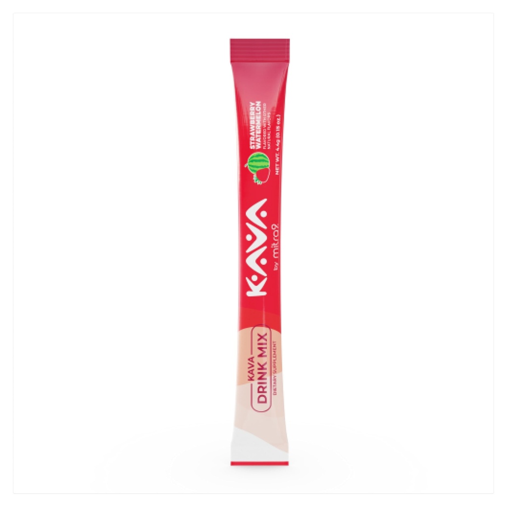 Mitra9 Kava Powder RelaxPak - Strawberry Watermelon Kava Extract Powder Packets