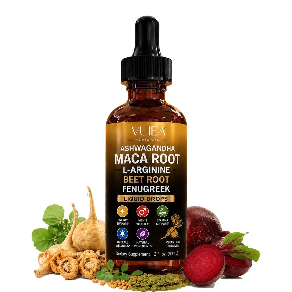 Vuiea Maca Root Drops, 60ml