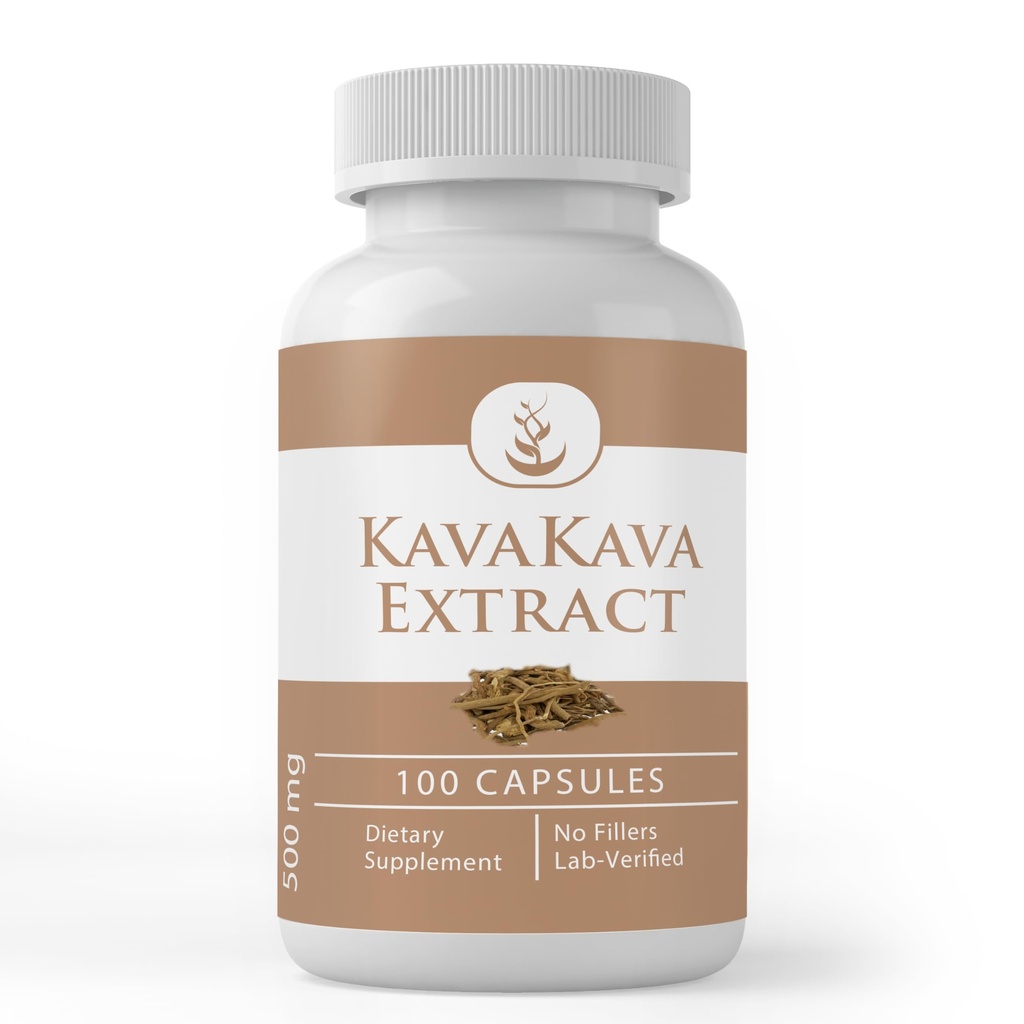 PURE ORIGINAL INGREDIENTS Kava Kava Extract, (100 Kapsule), Bez prísad alebo plnidlá, Lab Overené