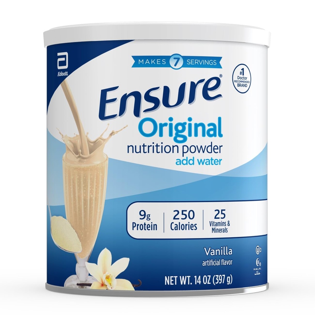 Zaistiť Original Nutrition Powder s 9g proteínu na obsluhu, Vanilla, 14 uncí