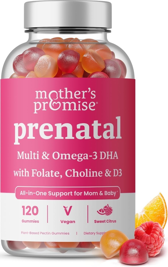 Prenatálne vitamínové Gummy s DHA 