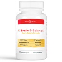 Brain B Balance: Metylated Multivitamín - Metylated B Complex Neurobalance Formula - Metylfolát podporuje náladu. Mysli. Pamäť - 60 Vegánskych kapsúl