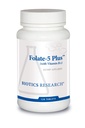Biotics Research Folate 5 Plus High Potency Folate with B12, Methyl Support, 5 Milligram Natural and Whole Food Form of Folate, 18mcg B12, Gravidita Nutrition, Energy Support, Healthy Skin, 120 tabs