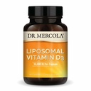 Dr. Mercola Lipozomálny vitamín D3 - podporuje zdravie srdca, kostí a imunitného systému - 10 000 IU na obsluhu - non-GMO, Soy Free & Gluten Free - 90 kapsúl (90 dávok)
