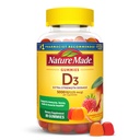 Prírodný vitamín D3 5000 IU na obsluhu Gumies Extra sila, kosti a imunitné zdravie podpora, 80 vitamín D Gumies pre dospelých, 40 dní dodávky