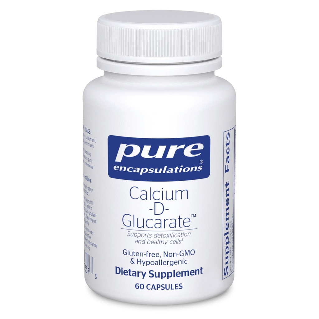 Pure Encapsulations Calcium-D-Glucarate 