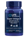 Life Extension Super Omega-3 EPA/DHA Fish Oil, season Lignans & Olive Extract 