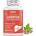 PečeňTox - Advanced Pečeň Detox & Cleanse Formula - Bylinné Pečeň podpora s mliekom bodliak, Turmerica, Artičoky, Púpava, Repa & Zinok pomáha Funkcia pečene a Trávenie 