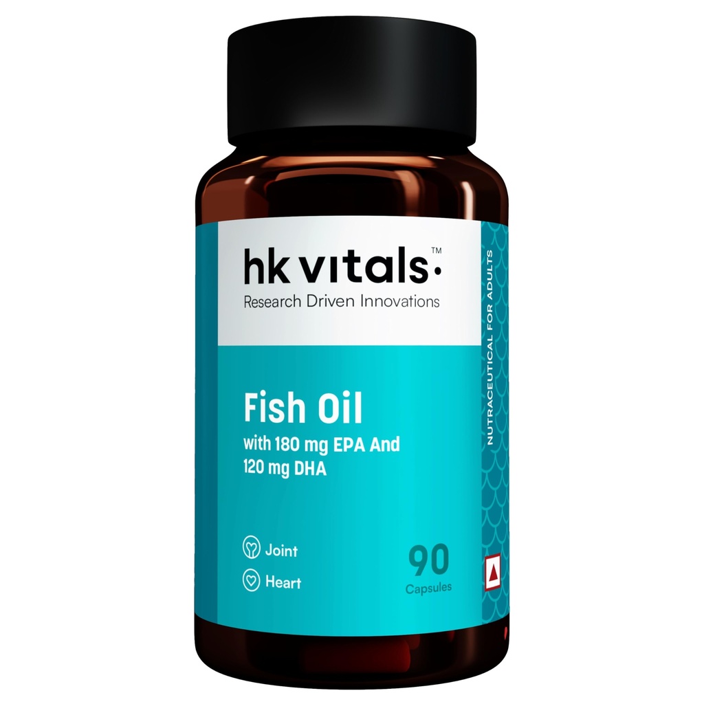 hk vitals Fish Oil, 90 Capsules