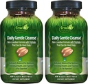 Irwin Naturals Daily Gentle Cleanse - 60 Liquid Soft-Gels, Balenie 2 - Non-Laxative Formula s Triphala