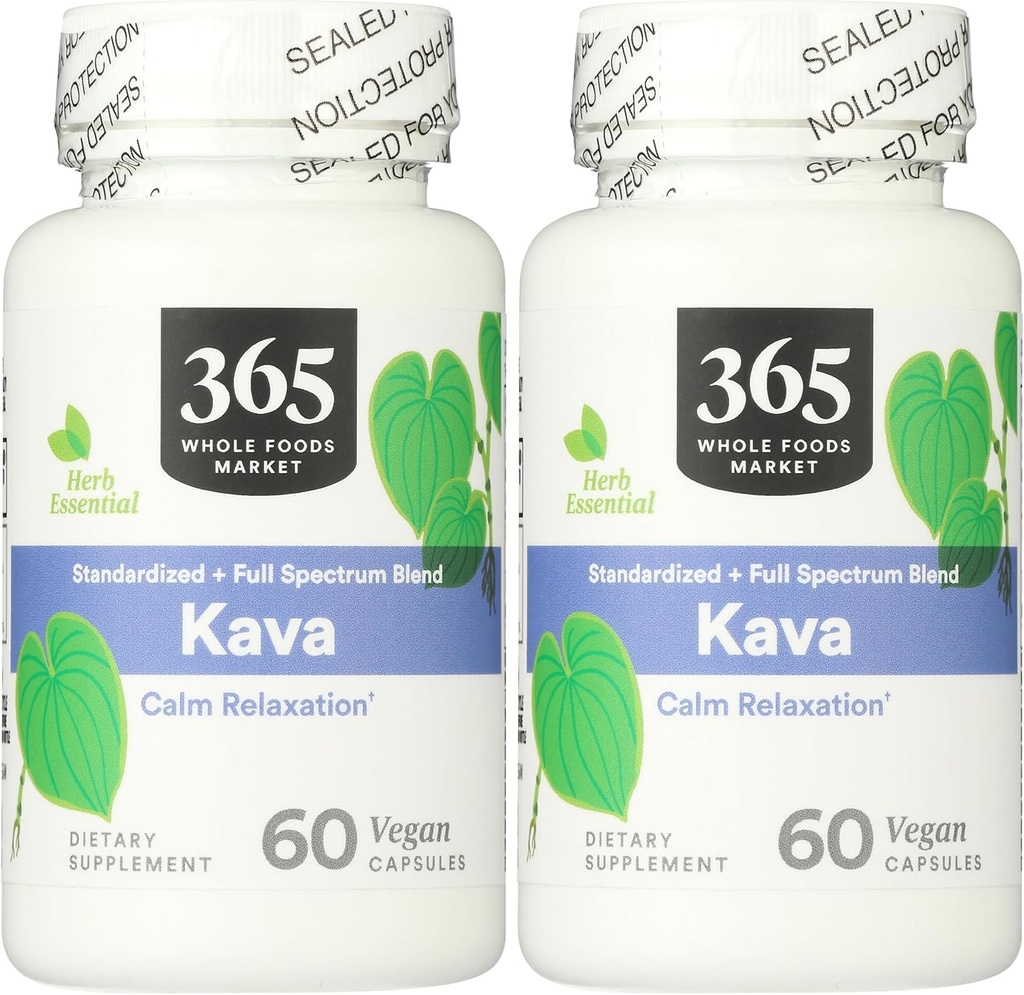 365 By Whole Foods Market, Kava, 60 Count (Pack of 2)