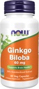 Teraz Foods Doplnky, Ginkgo Biloba 60 mg, 24% Štandardizovaný extrakt, Non-GMO Projekt Overené, 60 Veg Kapsule