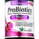 FITO MEDIC'S Lab - Probiotiká pre ženy - 50 miliárd CFU probiotík - 60 dní Slúži s -probiotiká pre tráviace zdravie- 16 - probiotiká - Blend. Podporuje trávivú rovnováhu.
