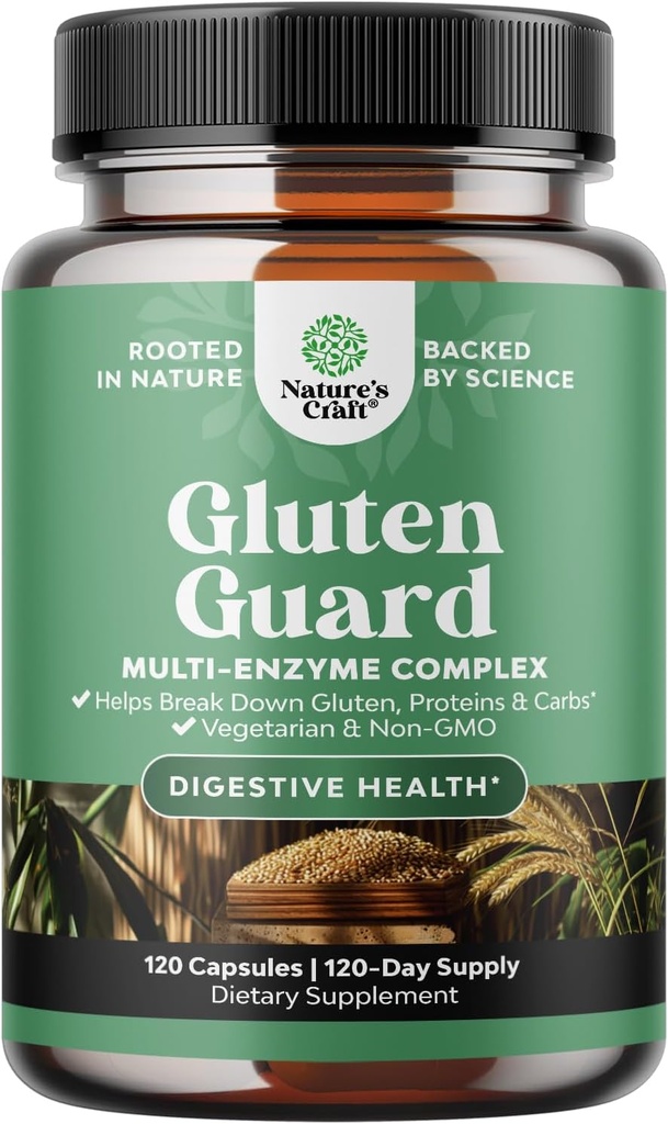 Rýchle pôsobenie lepidla Digestívne enzýmy pre intoleranciu - lepidlo Digestívne enzýmy pre ženy a mužov pre debloat s DPP IV Blend Plus lipáza amyláza Hypromelóza pre Gut Health & Digestion Support - 120 Ct