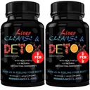 Výskum Labs 2 balíček lekár Doporučené Premium Pečeň Detox Čistenie a podpora w/Milk Thitle, Repeat Root, púpava. 23 Mocné byliny na mocnú detoxikáciu