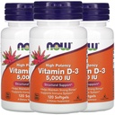 Teraz vitamín D-3 5 000 IU 120 Softgels