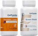 EyePromise Zeaxantin + Lutein Očné vitamíny a štíty na obrazovke Teen Žuvacie očné vitamíny