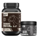 BeastLife Performance Yeast Protein Powder 1Kg with Creatine Monohydrate 100g | 25g Protein | Chocolate, Unflavoured | Smooth & Light, Easy to Digest with Ultrasorb Tech