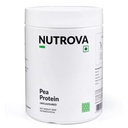 NUTROVA Pea Protein Powder, Vegan Protein Isolate - No Added Sugar, Artificial Sweeteners or Flavours, Vegan & Gluten-free - Easy to Mix (300gm) 80% protein content, 8g of protein in every 10g scoop