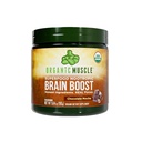 Organický svalový mozog Boost Noottropics Blend - Vegan & Organic Superfood zdravotné doplnky pre zaostrenie, pamäť a produktivita s Ashwagandha, Ginkgo & Ginseng - Čokoládová chuť, 20 Servings