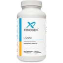XYMOGEN L-lyzín 1000 mg Kapsule - Aminokyseliny doplnok k podpore syntézy kolagénu, Poskytuje rovnováhu k vysokému príjmu arginínu (90 kapsúl)