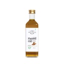 Farm Naturelle - 100% Pure Cold Pressed Flax Seed Oil (500ml) |Alsi Ka Tel in Glass Bottle for Cooking & Health Benefits