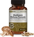 DailyNutra Mushroom Defense Formula - Immune Support Supplement 