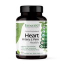 Emerald Labs Heart, Artery & Vein Health - Heart Health Support with Hawthorn Berry, Meriva Turmeric, Vitamín K2 as Vital Delta MK-7 & More - Gluten-free - 90 Rastlinné kapsule (30-Deň dodávky)