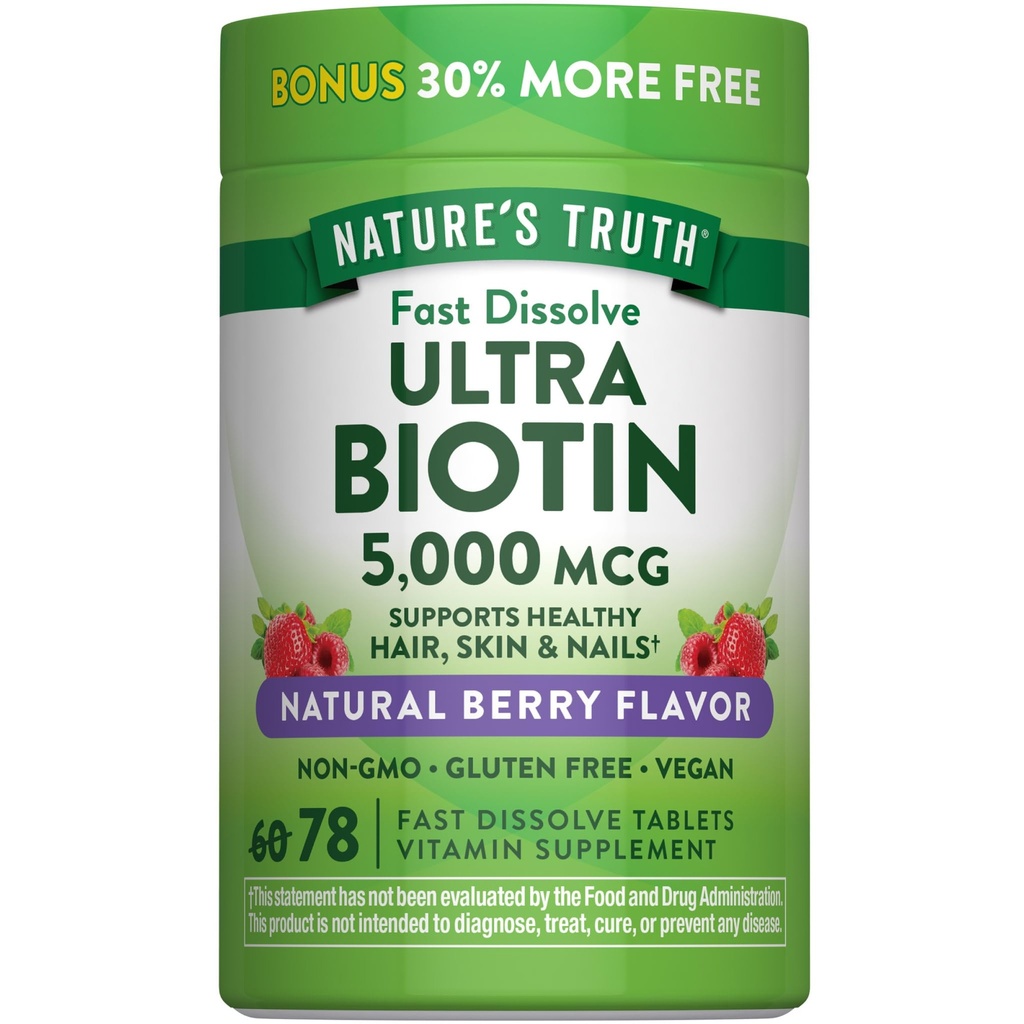 Pravda prírody Biotin 5000mcg 