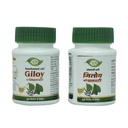 Meghdoot Samshamani Vati Giloy Ki Ghanvati | Natural Immunity Booster | Made with Pure Extract | Khadi Natural Giloy Tablets | Pack of 2 (140 Tablets)
