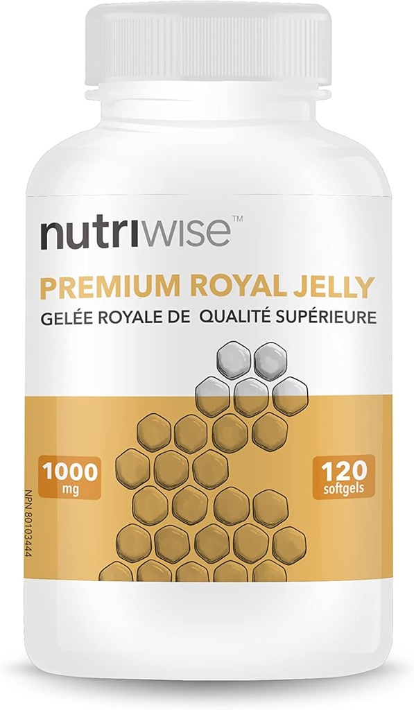 Nutriwise Premium Royal Želé 1000mg 120 softgels