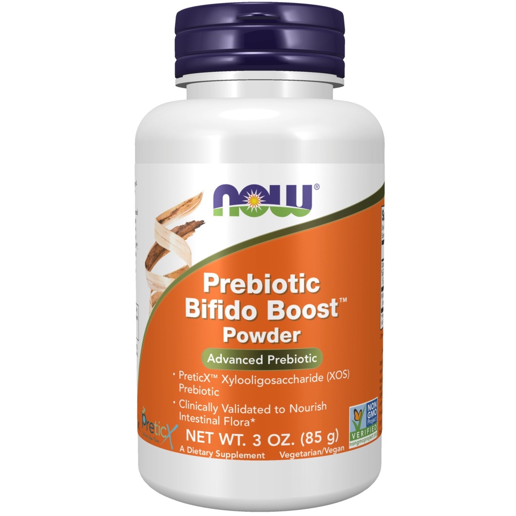 TERAZ Potraviny Doplnky, Prebiotické Bifido Boost s PreticXTM Xylooligosacharid (XOS) Prebiotikum, prášok, 3-Ounce