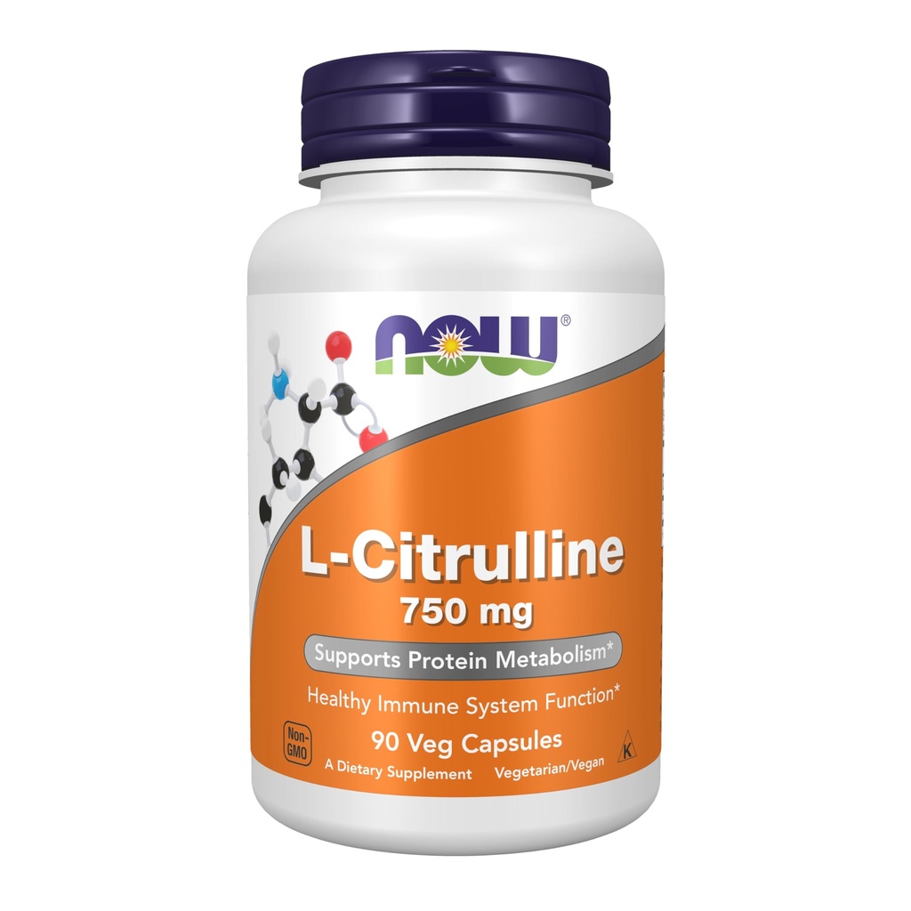 Teraz Foods Doplnky, L-Citrulín 750 mg, podporuje metabolizmus proteínov *, Amino Acid, 90 Veg Kapsule