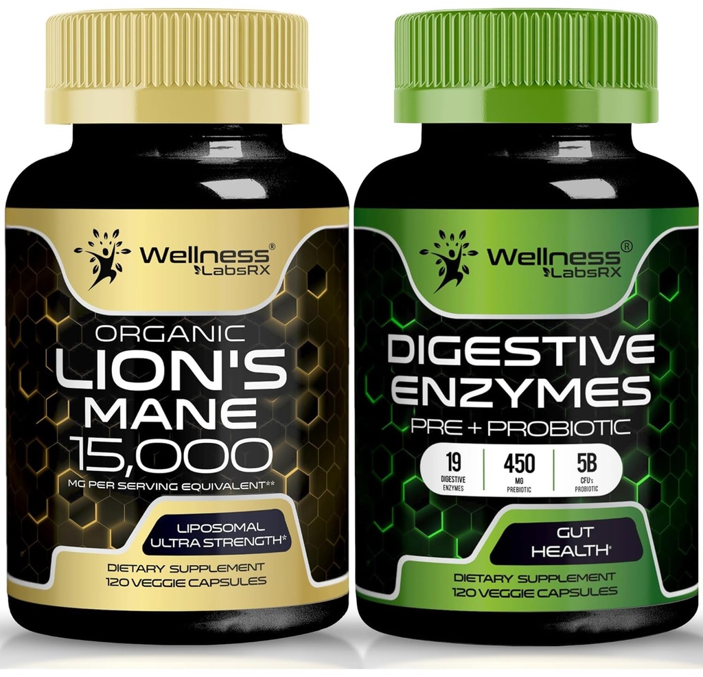 WELLNESS LABSRX Lions Mane Kapsule 