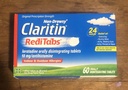 Claritin RediTabs 24 hodín alergie liek, non-Drowsy alergie úľava, Loratadine Antihistaminika tablety, 60 Počet