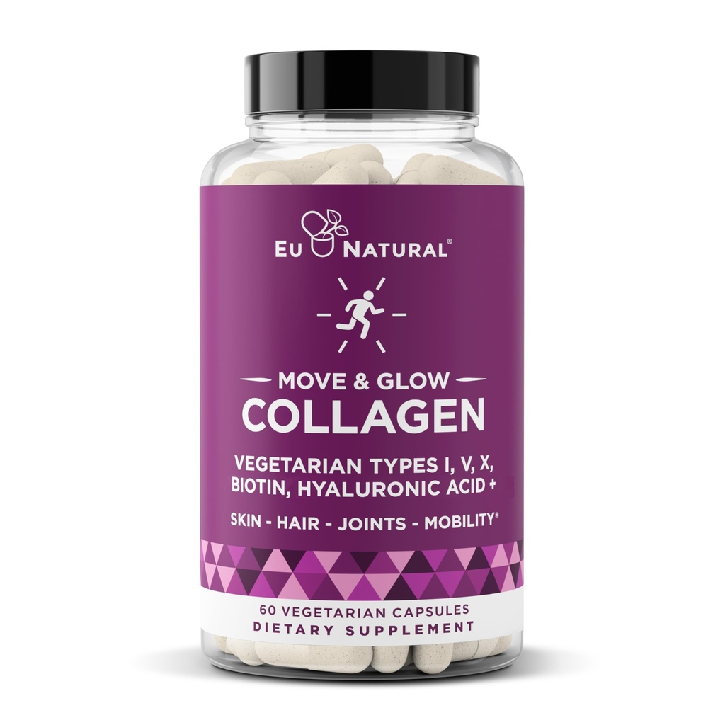 Move & Glow Collagen Pills for Women & Men 