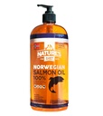 Prírodná strava Pet 32 oz Norwegian Salmon Oil Dogs & Mačky - Prírodná podpora pre spoločnú funkciu Immune Heart Health Appetite Skin & Coat Omega 3 6 9 Liquid Food Topper EPA DHA Mastné kyseliny