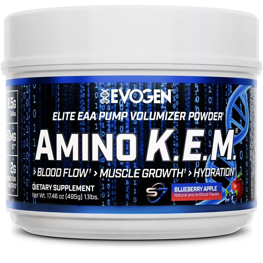 Evogen Amino K.E.M. - EAA & BCAA Powder Pump Volumizer 