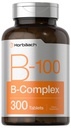 Horbäach Vitamín B-100 Complex 100% dennej hodnoty 300 tabliet 