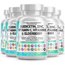 Clean Nutraceuticals Quercetin Zinok Vitamín C Hypromelóza D