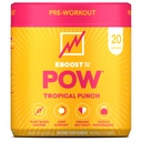 EBOOST POW Natural Pre Workout Powder 20 Servírovanie - Tropical Punch - Predcvičenie doplnok pre výkon, Spoločná podpora mobility, energia, zameranie - Muži a ženy - Non-GMO, Gluten-free, žiadny Creatin