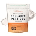 Živé Vedomé Kolagén Peptidy Powder - Peach Mango Ochutené kolagén prášok - vlasy, koža, nechty, & Spoločná podpora - Typ I & III Tráva-Fed kolagén Doplnky pre ženy a mužov - 30 Slúži - 13oz