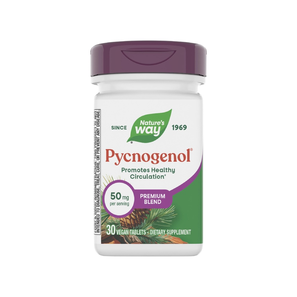 Cesta prírody Pyknogenol, podporuje zdravý obeh*, 30 Vegan tablety