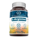 L-arginín 1000 Mg 120 Tablety Diétny doplnok - Podporuje Kardiovaskulárne zdravie - podporuje funkcie imunitného systému - Podporuje krvný obeh