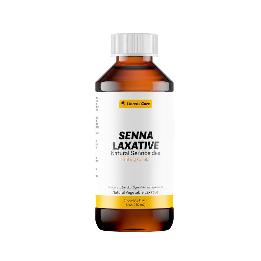 Senna Liquid Sennosids Senna Laxative by Llorens Care 8,8 mg. 5 ml. Vyrobené z Natural Sennosides. Liquid Laxative Alleviate Zápcha a poskytnúť úľavu. Senna Sirup