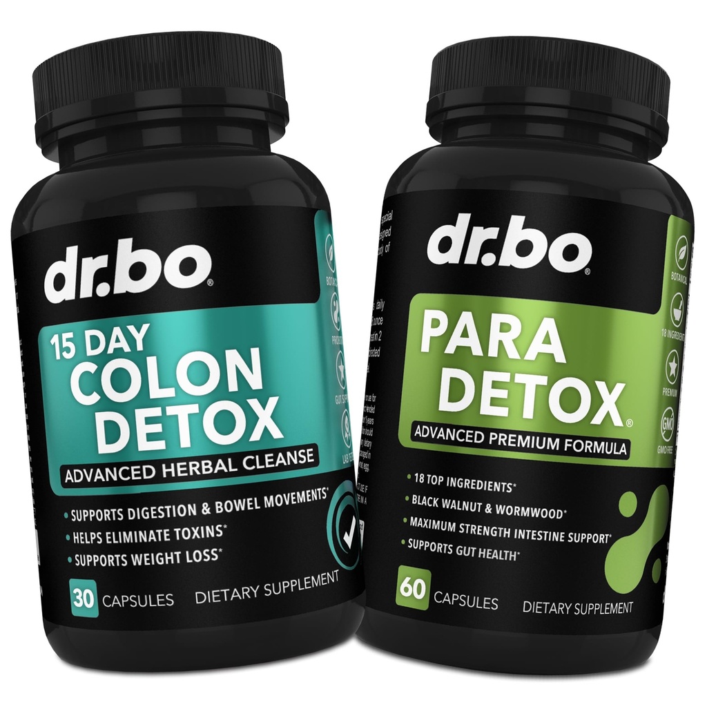 Cleanser Colon Detox & Intestinal Supplement - 15 Day Colon Cleanse Pills with Probiotic, Wormwood, Black Walnut, Psyllium, Aloe Complex - Bowel Movement Supplements for Bloating Gut Support