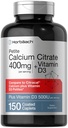 Horbäach kalcium Citrát s vitamínom D3 