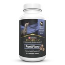 Purina Pro Plan Veterinary Doplnky FortiFlora Probiotiká pre psy Žuvacie tablety pre tráviace zdravie a hnačky - 90 ct. kanister